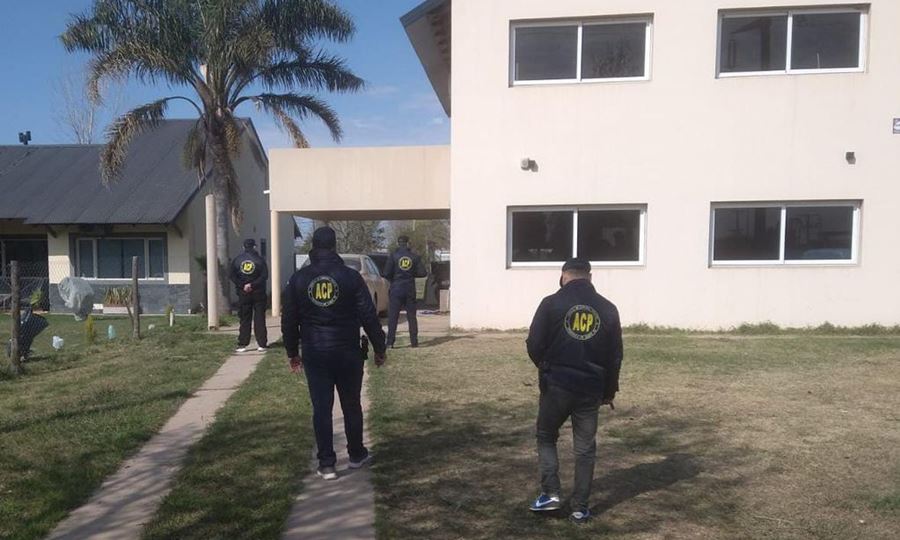 Allanamiento en Jefatura de Rafaela