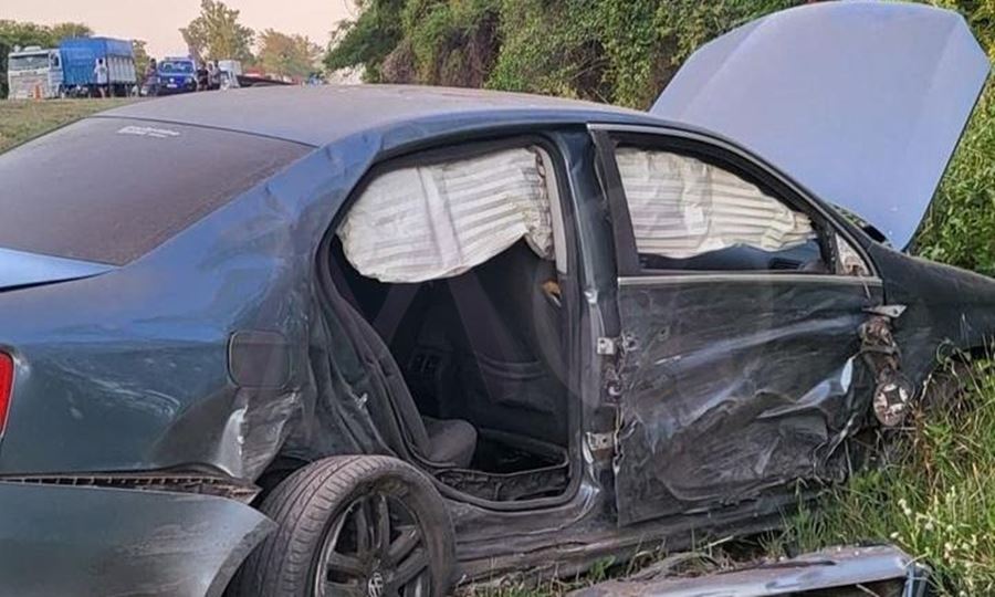 Choque importante en el km 241 